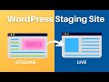 How to Make a WordPress Staging Site (manually, for free)