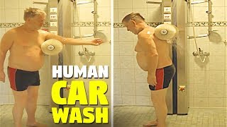 Extreme Car Wash For Humans | Automatic Shower for Elderly