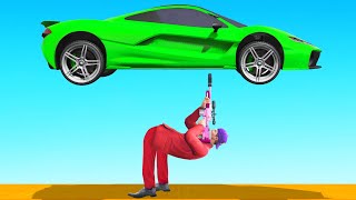 Craziest SNIPERS vs CARS Shot! (GTA 5 Funny Moments)