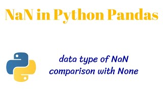 NaN (Not a Number) in Python Pandas