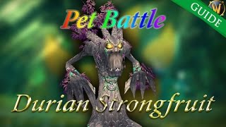 Pet Battle Durian Strongfruit Two Pets Leveling Guide