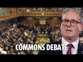 PM Keir Starmer and Tory leader Rishi Sunak debate King's Speech