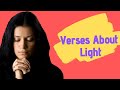 Bible Verses About Light Of The World