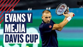Highlights - Dan Evans vs Nicolás Mejía | Great Britain vs Colombia | Davis Cup Qualifiers 2023