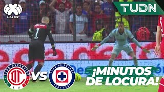 ¡DE LOCURA! 🤯 Volpi FALLÓ 2 PENALES en 5 minutos | Toluca 0-1 Cruz Azul | CL2024
