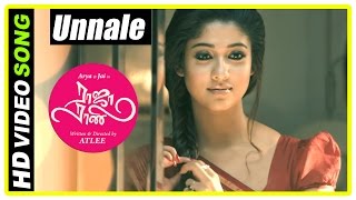 Raja Rani Tamil Movie Songs | Unnale Song | Nayanthara and Jai decide to marry | Sathyaraj
