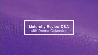 Maternity Review Q\u0026A with Donna Ockenden