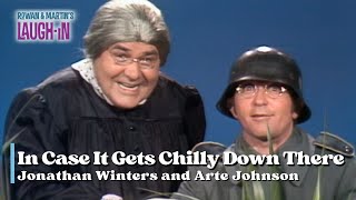 Jonathan Winters | Very Interesting | With Arte Johnson on Rowan & Martin's Laugh-In