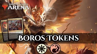 Heroic Reinforcements return as an unstoppable army💂💂 | BOROS TOKENS 🛑 | Standard MTG Arena 🐱