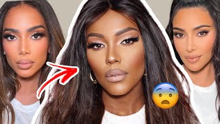 Makeup Transformation ANITTA MAKE DAS Kardashians Makeup Tutorial