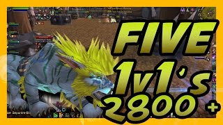 Five 1v1's FT 2800+ Players(and mike): Game 1