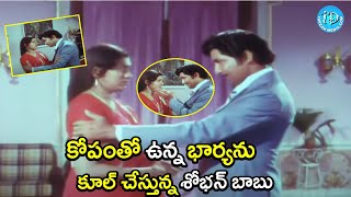 భార్యను కూల్ చేస్తున్న శోభన్ బాబు Telugu Moive Super Hit Scene Shobhan babu |@iDreamAdilabad