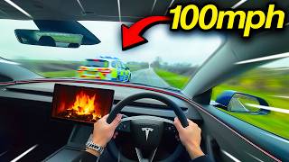 First Time Driving A TESLA (Like I Stole It)