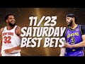 Best NBA Bets, Player Prop Picks, Parlays, Predictions Saturday Today November 23rd 11/24