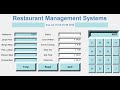 How to Create a GUI Restaurant Management Systems in Python - Tutorial 2