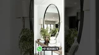 Round Wall Mirror Window Pane Mirror Large Buy Wall Mirrors Online At Low Prices