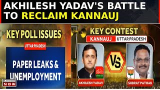 SP Chief Akhilesh Yadav Takes On BJP's Subrat Pathak In Kannauj | Lok Sabha Polls Phase 4 | Top News