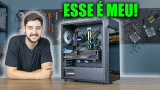 MEU NOVO PC GAMER 2023! PASSEI TRABALHO PRA MONTAR