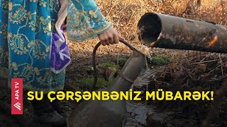 Ölkəmizdə baharın ilk müjdəçisi – Su çərşənbəsi qeyd olunur – APA TV