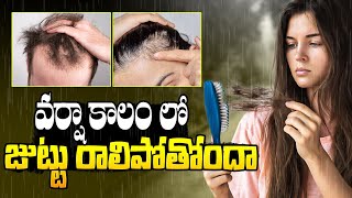 వర్షా కాలంలో జుట్టు రాలిపోతుందా ఇలా చేయండి | Hair Growth Tips | Hair Loss Solution In Rainy Season