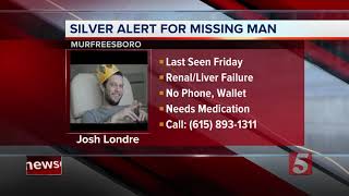 Silver Alert Issued For Missing Murfreesboro Man