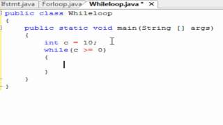 While Loop - Java Basics