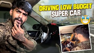 Driving a Super Car (Low Budget) 🤪😳😳 | Samsameer_insta