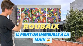 Fresque à Roubaix par Jigé