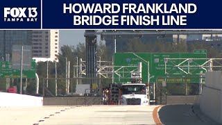 Howard Frankland Bridge nears finish line