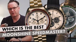 The New Omega Speedmaster Professional Moonshine Gold Watches