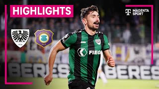 SC Preußen Münster - FC Erzgebirge Aue | Highlights 3. Liga | MAGENTA SPORT