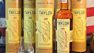 EH Taylor Single Barrel review, super hyped up bottles