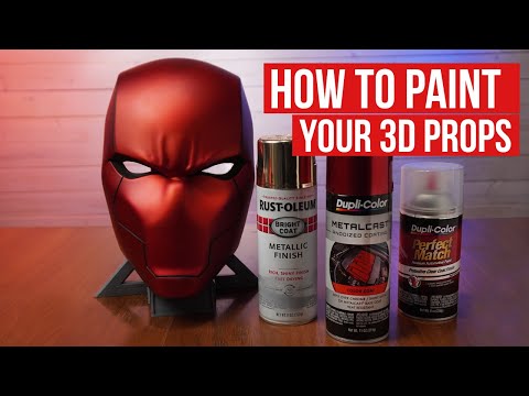 Finishing 3D Prints: How To Paint 3D Printed Parts – PIXELsHAM