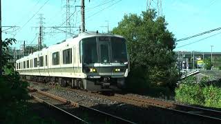 221系NA408編成 奈良線 普通列車