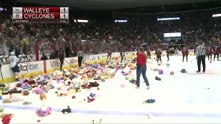 2025 Cincinnati Cyclones Teddy Bear Toss | FULL HIGHLIGHT!