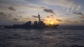 USS Winston Churchill returning home