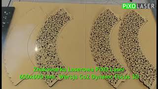 Znakowarka Laserowa 600x600mm PiXO Laser 3D Dynamic Focus co2