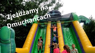 Zjeżdżamy na Dmuchańcach w Rudzie Wielkiej #21 #jagopodroze