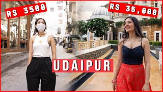 I booked Rs 3500 vs Rs 35,000 property to stay in Udaipur! Rajasthan, India #WeekendTrips