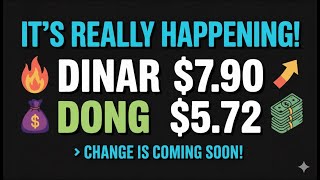It’s REALLY Happening! Dinar at $7.90 & Dong at $5.72 – Chase Bank Breaks Silence 🔊 Iraqi Dinar 🇮🇶🇻🇳