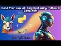 Build your First AI Assistant using LangChain, Python and Ollama
