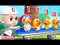 Lima bebek kecil 🦆🦢| Lagu Ambulans 🚑| Lagu Anak-anak | BiBiBerry Bahasa Indonesia