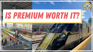 Taking the PREMIUM Brightline from Ft Lauderdale to Orlando