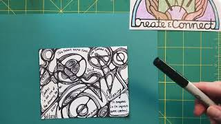 Create and Connect:  Art-Starter, Drawing to Take the Edge Off