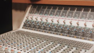 Audient console overview - Studio A