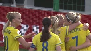 Höjdpunkter: Asllanis succé i comebacken - Sverige krossade Polen - TV4 Sport