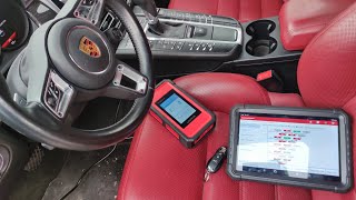 DIAGNOSTIC PORSCHE MACAN GTS MY2021 WITH ADS PRO  X431 LAUNCH SMARTLINK OBD2 SCANNER TOOL