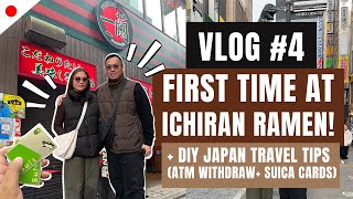 Vlog #4: First Time at ICHIRAN RAMEN + DIY Japan Travel Tips