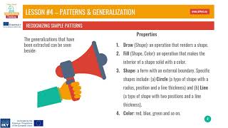 Lesson #4 Patterns and Generalization