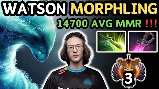 🔥 Rank 3 Watson MORPHLING Safelane Carry 7.37e 🔥 1034 XPM Grandmaster Tier - Dota 2